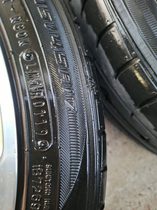 Алуминиеви джанти Borbet 17 цола 5х114'3 Летни гуми  215 45 17