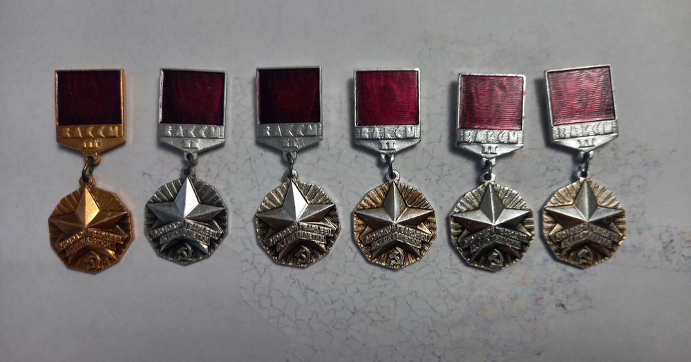 Знаки об образовании, значки