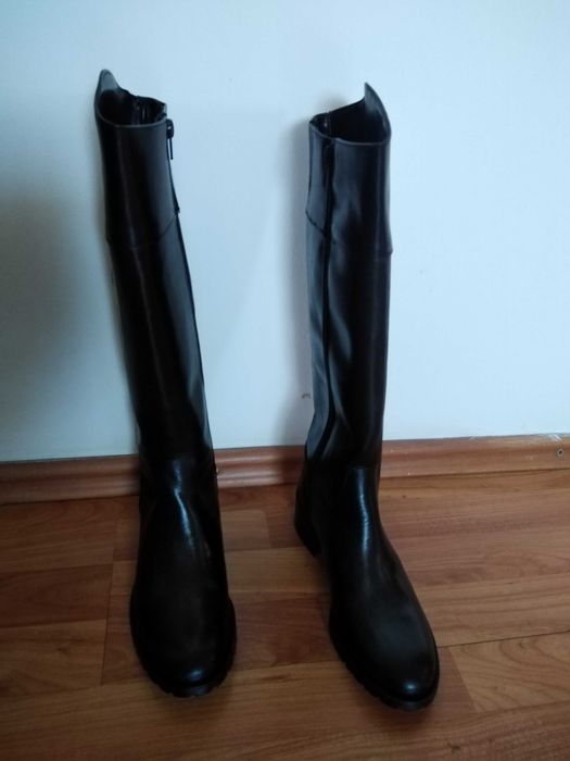 Cizme de dama din piele italiana