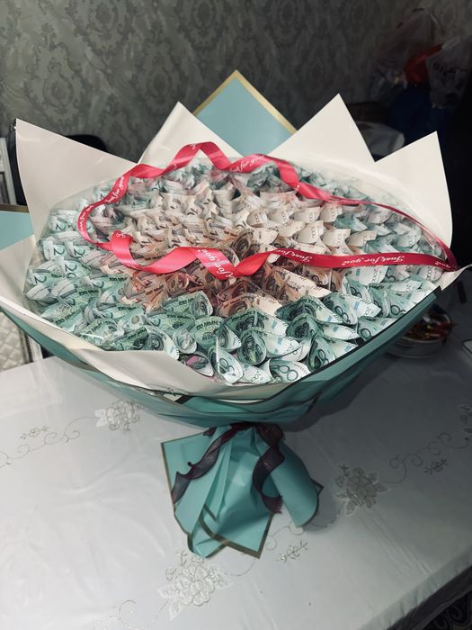 Денежный букет ЗАКАЗ ҚАБЫЛДАЙМз