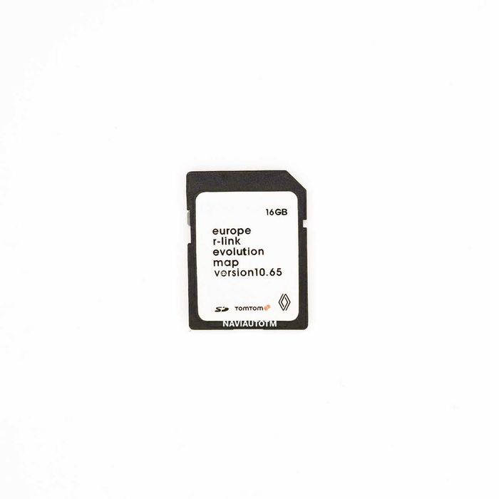 RENAULT Captur Clio Scenic Zoe SD Card Harta RLINK TomTom ROMANIA 2027 11.45