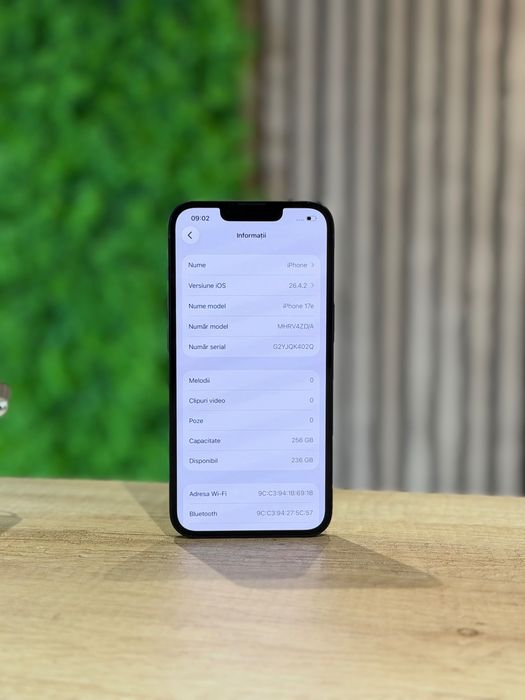iPhone 17E 256Gb Black/Baterie100%/Garantie 12 luni @atsgsm.ro