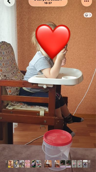 Отдам бесплатно детский стульчик