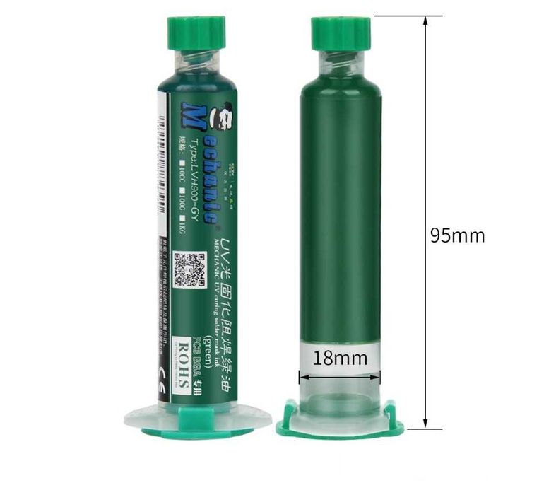 Lipire UV masca BGA PCB reparatii trasee placi de baza