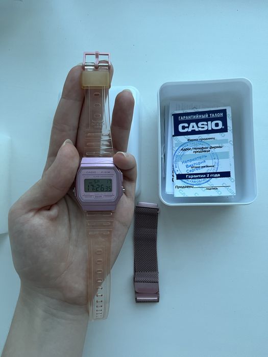 Часы casio f-91w