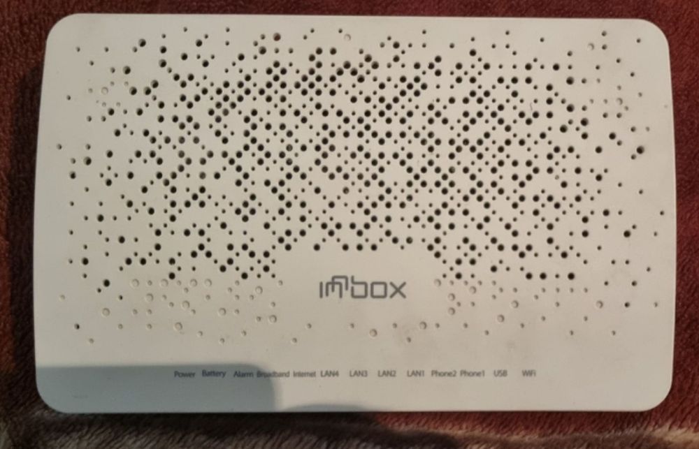 IIskratel Innbox G74,  Uztelecom GPON modem