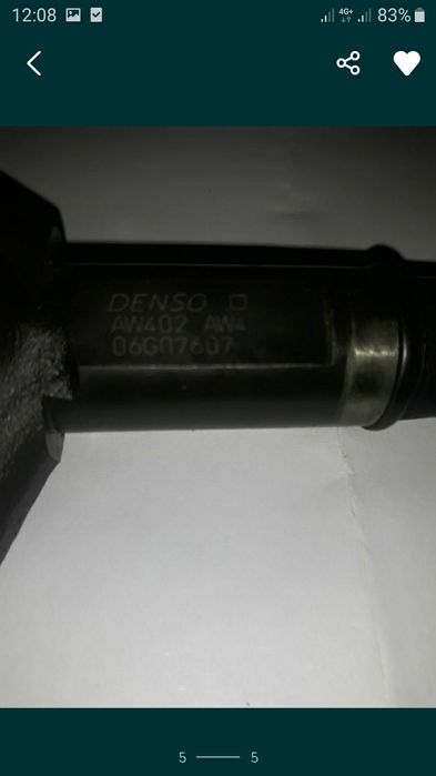 Injector nisan x trail