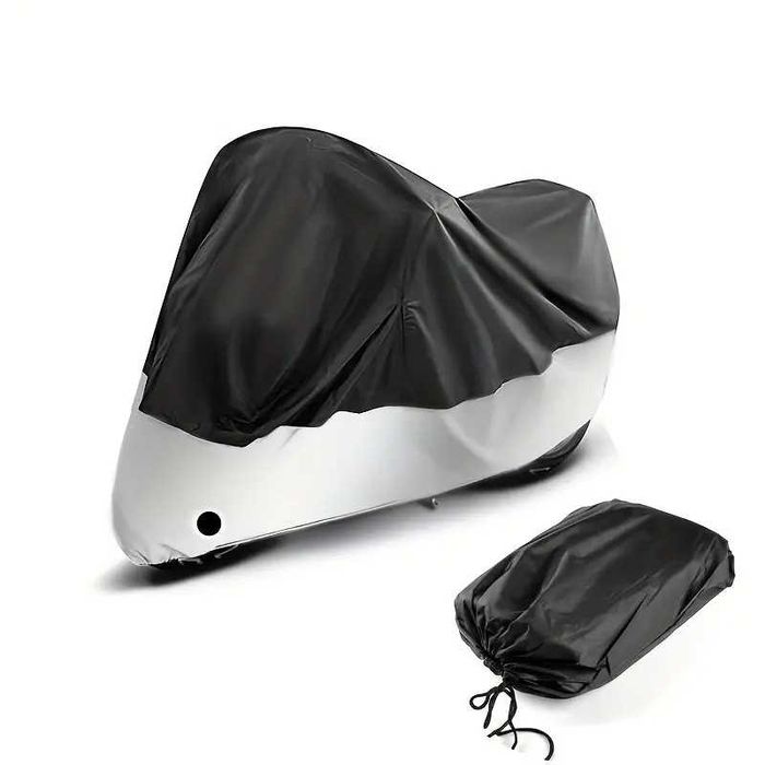 Prelata Husa motocicleta scuter bicicleta XL 230x95x125cm 60lei, XXL245X105X125CM 65lei, XXXL 265x105x125cm 70lei, XXXXL 295x110x140cm 80lei, 5XL 310x