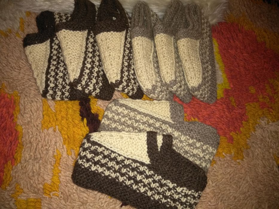 Вълнени терлици от естествена вълна