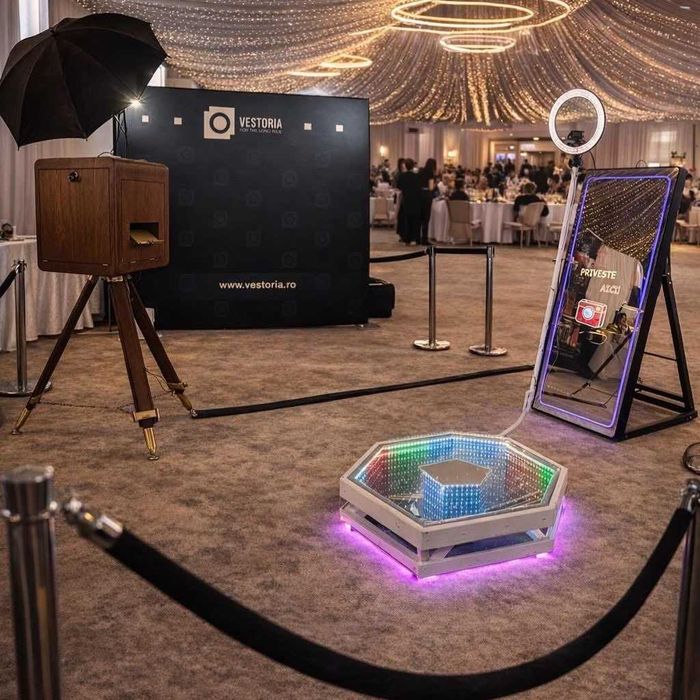 Oglindă Magică + Platformă 360 Caraș-Severin (Resita, Caransebes, Oravita, Bocsa) – Pachete complete