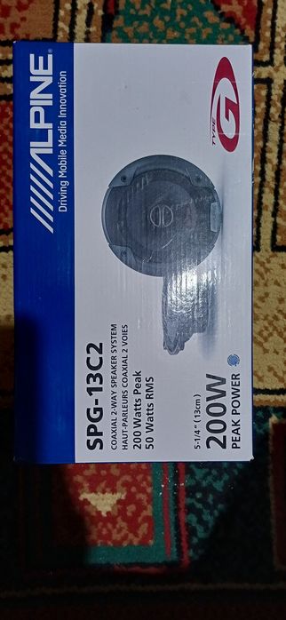 Boxe Alpine super bass cu 2 cai