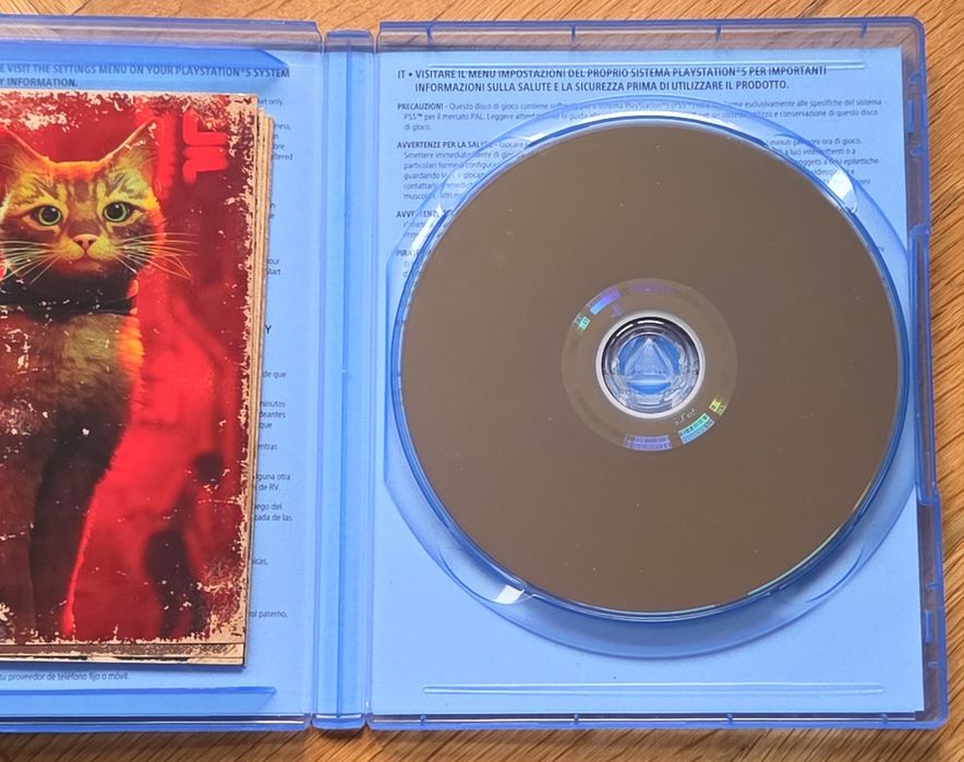 Stray PS5 Playstation 5 Плейстейшън PS диск детска игра котка