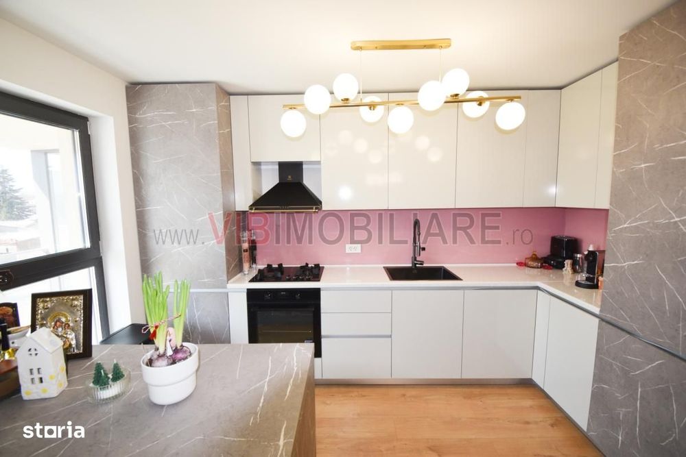 Straulesti 3 camere decomandat mobilat lux bloc 2025