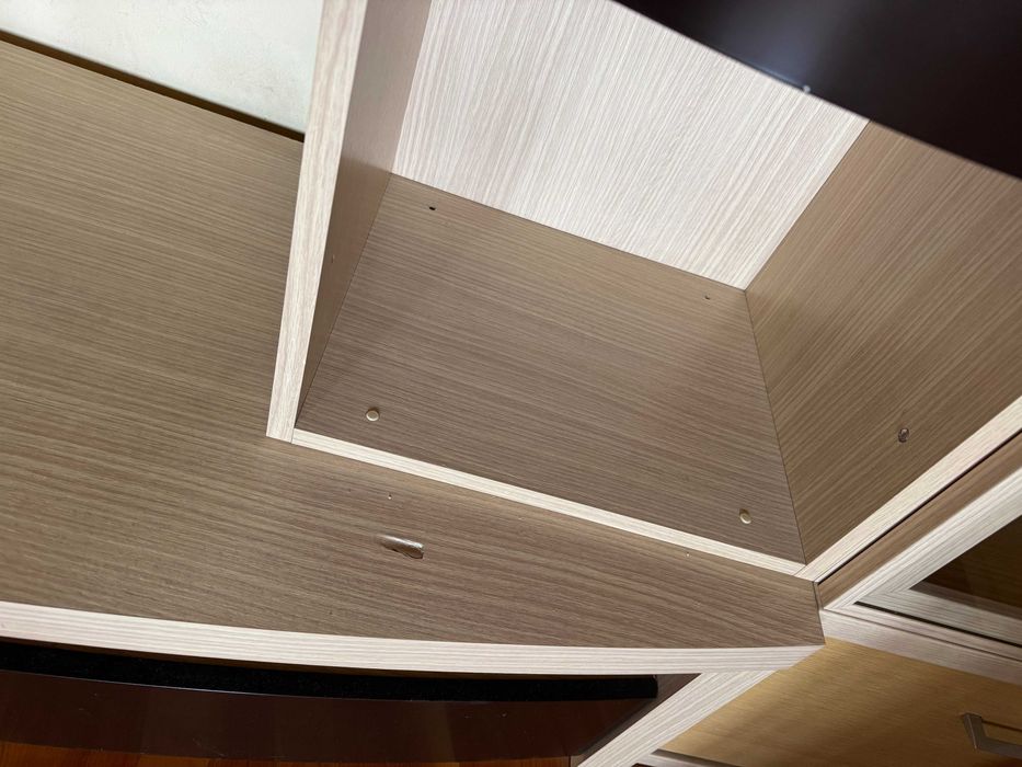 Голяма холна секция + TV шкаф (комод) - по поръчка от 36ММ и 50ММ ПДЧ