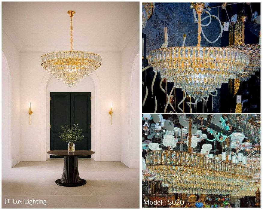 Hashamatli xrustal qandil sotiladi JT