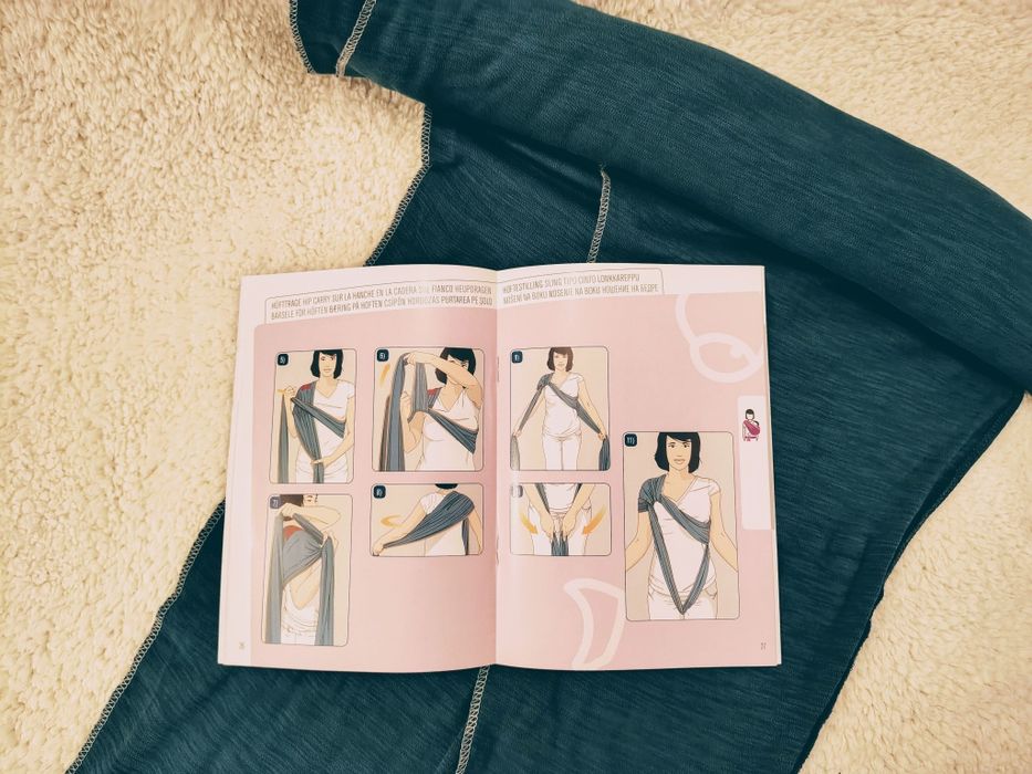 Manduca Sling - wrap elastic bebeluș