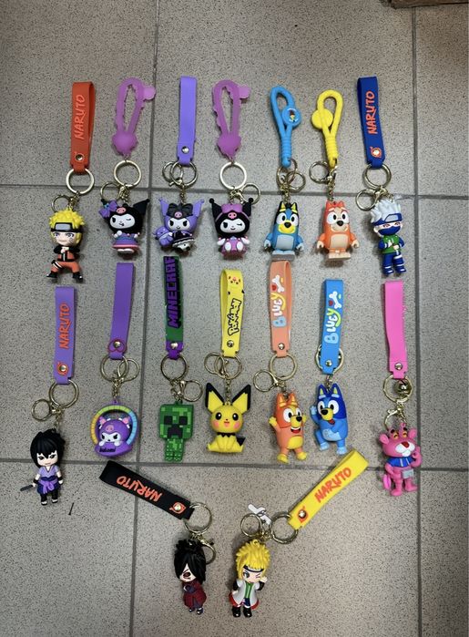 Ключодържател Спайдърмен/Хълк/Капибара/Пес Патрул/Хело Кити/Стич