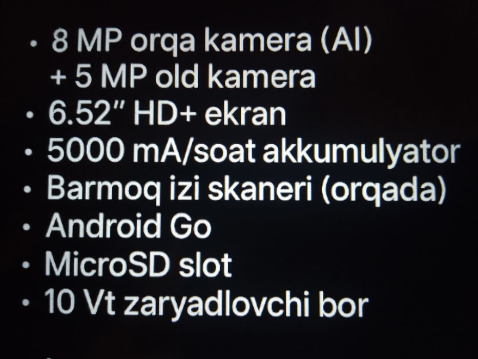 Redmi a1+  karobkasi bor