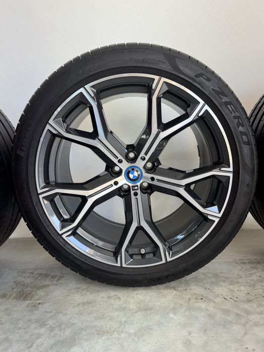 Jante Bmw X5 X6 G05 G06 R21 Originale 741M Pirelli 80%*RFT 2023