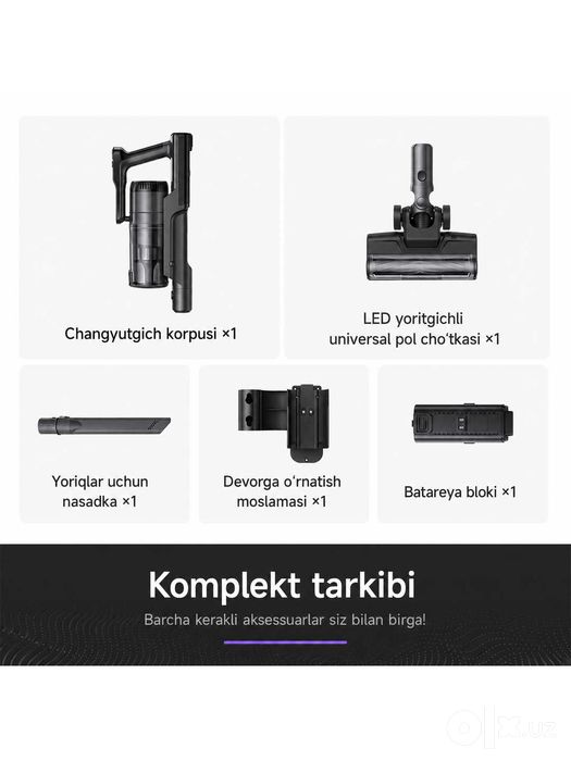 Trouver S1 Lite vertikal pilesos