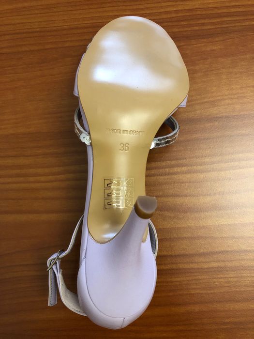 Босоножки с пайетками, размер 36, Испания