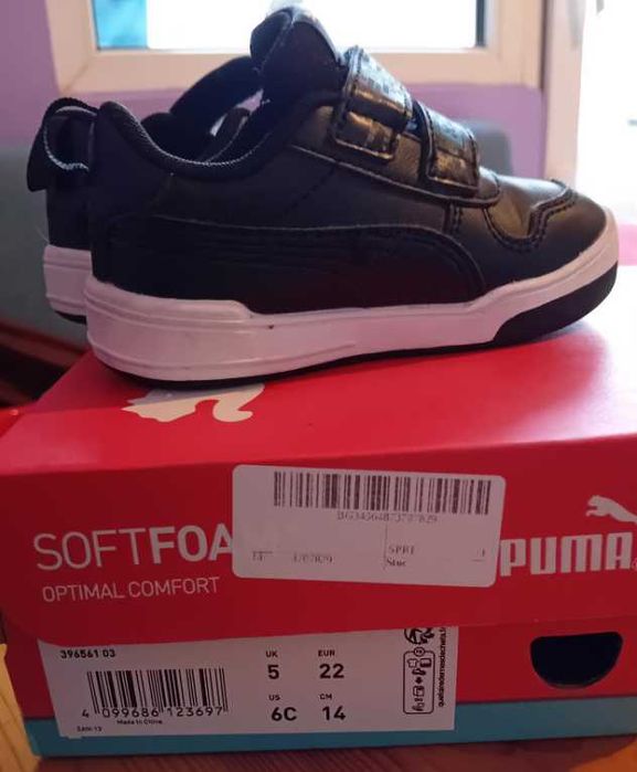 Чисто нови оригинални детски маратонки Puma - номер 22