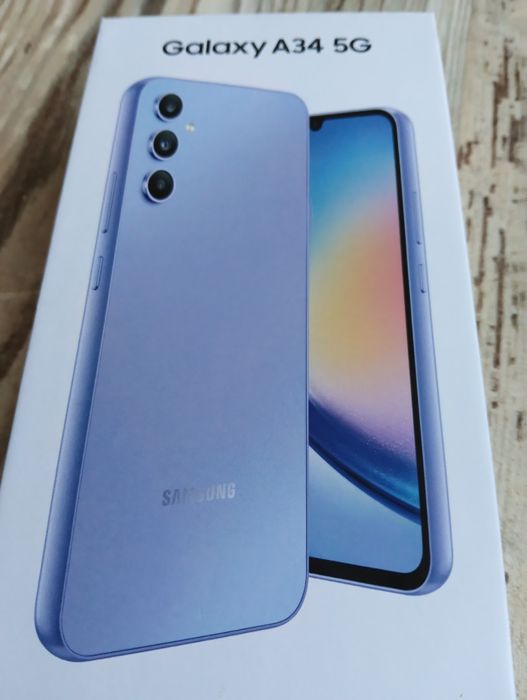 Продавам перфектен като нов смартфон Самсунг а34  5g.