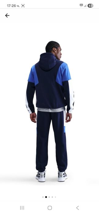 Нов оригинален мъжки екип Nike, Л размер