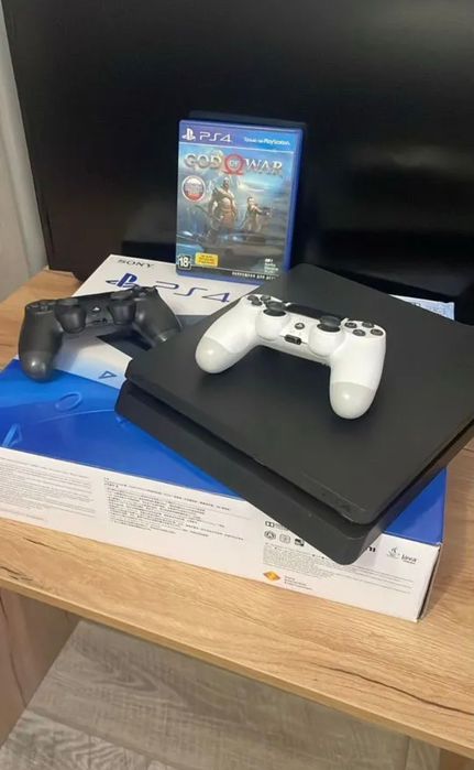 PlayStation 4 Slim 1TB + игры | Торг