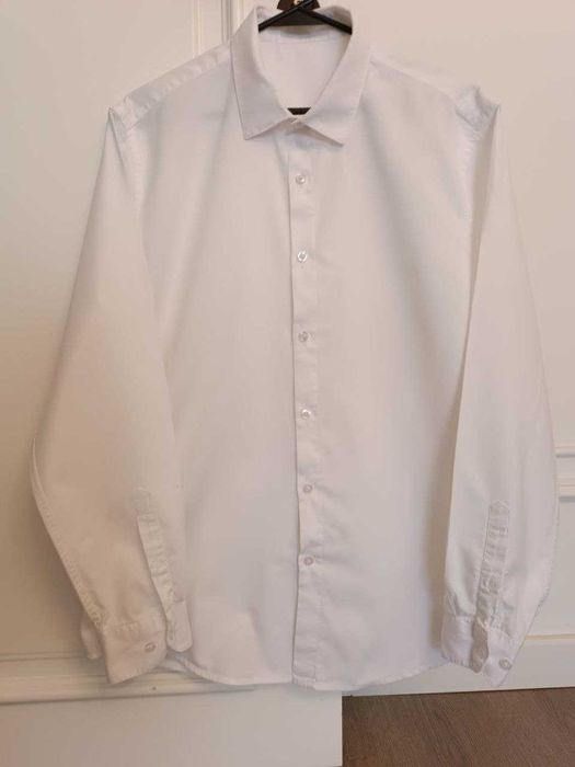 Рубашка мужская белая р.46-48