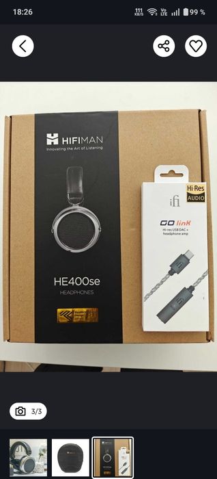 HiFiMann HE400SE Căști+DAC