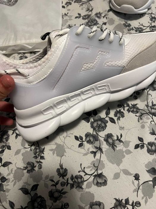 Versace Chain Reaction White