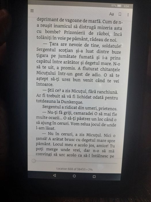 Vind amazon fire generația 5 cu peste 2300 de cărți în limba română
