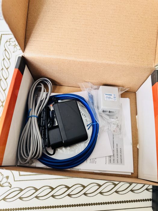 Продам модем D Link 6 портовой новый