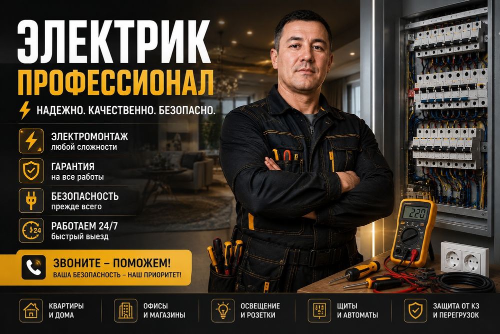 Электрик частный 24/7