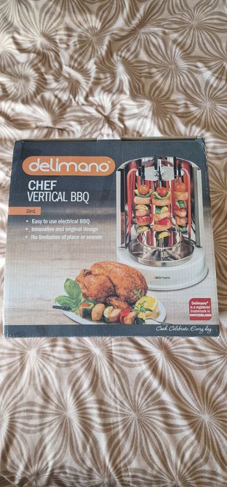 Vand Delimano grill rotisor nou la cutie