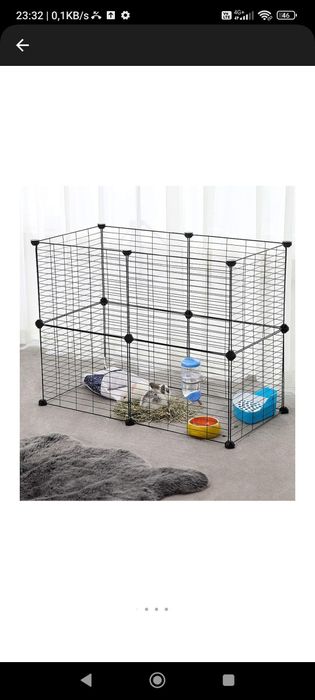 Cusca pentru animale mici, 143 x 73 x 46 cm