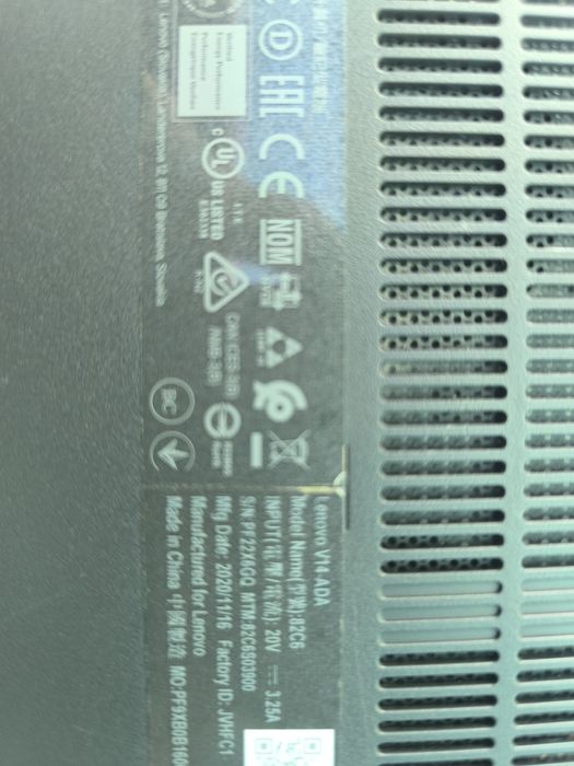 Ноутбук леново v14 ada