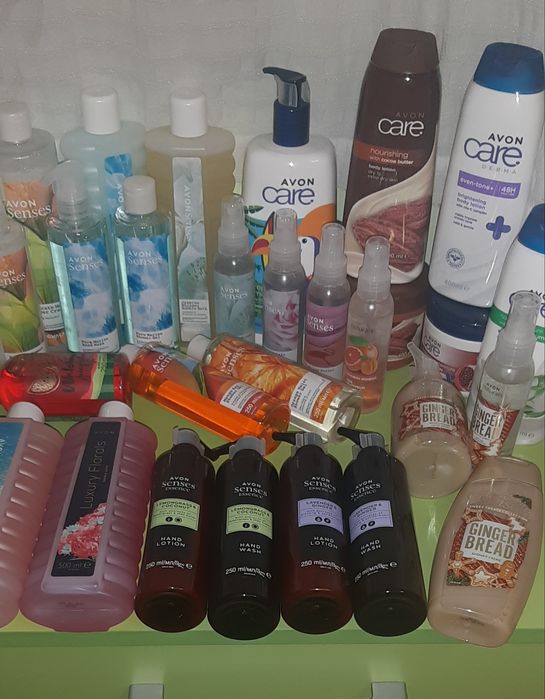 AVON декоративна козметика, парфюми, Planet spa по 7