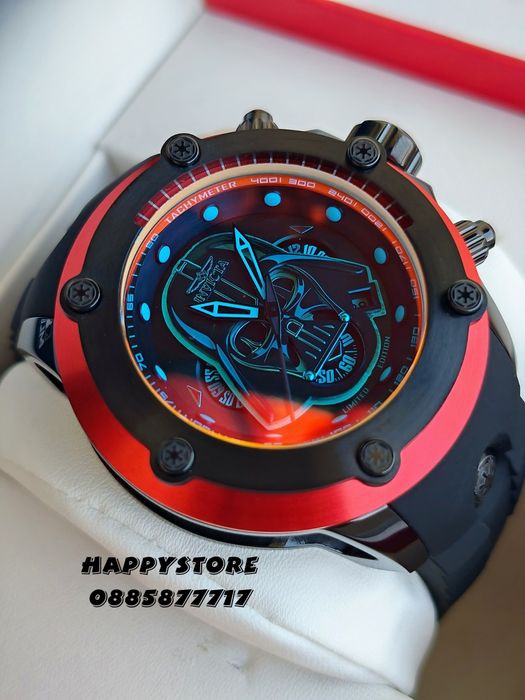 INVICTA Star Wars Darth Vader Limited edition 52 mm, Инвикта нов мъжки часовник