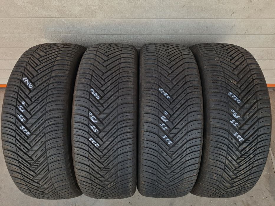 Всесезонни гуми 4 броя HANKOOK Kinergy 4S2X 225 55 R19 дот 0823