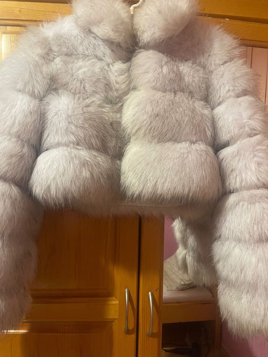 Дамско яке с пух