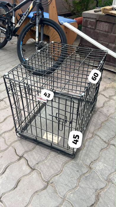 Клетка для перевозки щенка