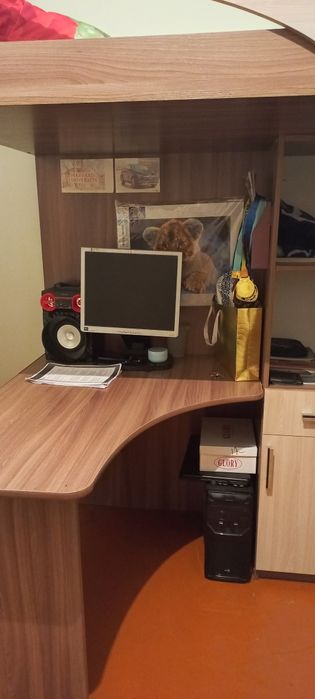 Двухярусная кровать универсальная