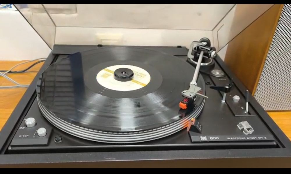 Dual CS 606, pick up, pickup semiautomatic, turnable, vinyl