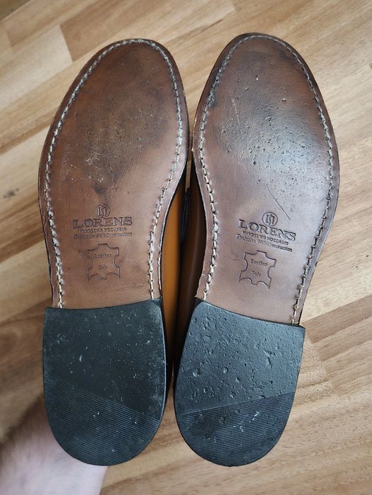 Pantofi Loafers lux Lorens, Made in USA, Bărbați, Full Grain - 43.5