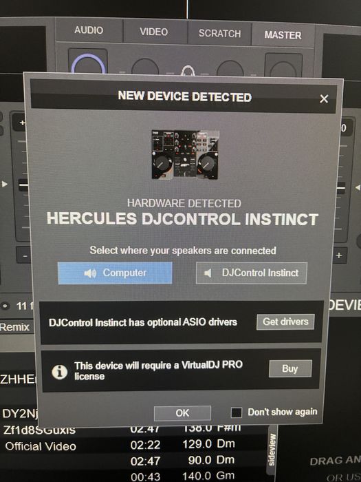 DJ Control Instinct Hercules
