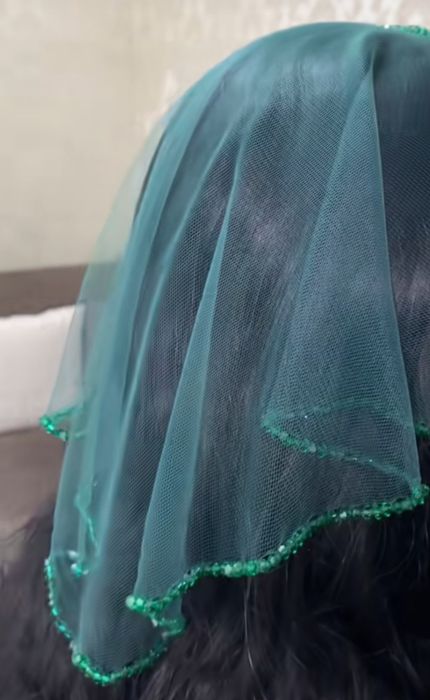 Платок-ободок головной убор