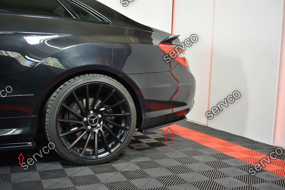 Bodykit tuning Mercedes E Class W207 Coupe AMG LINE 2009-2012 v1 Maxton Design