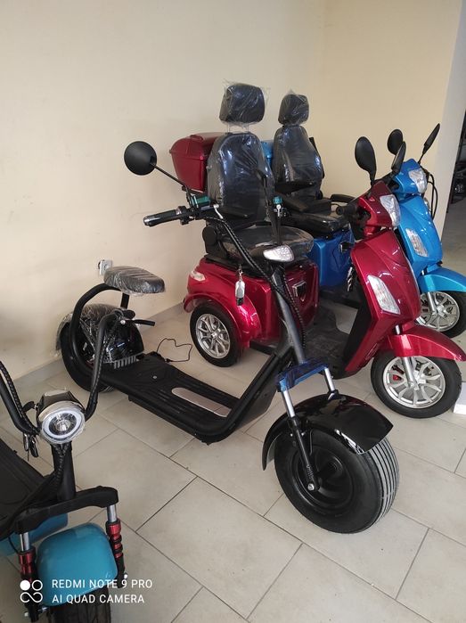 Електрически скутер Електрически чопър за възрастни 1500W 60V12Ah